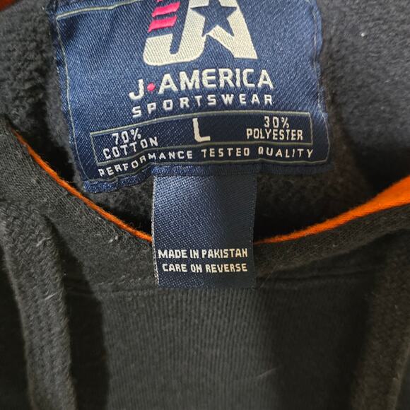 Oklahoma State University OSU Cowboys Pullover J America Sportswear Hoodie Large - Picture 4 of 5